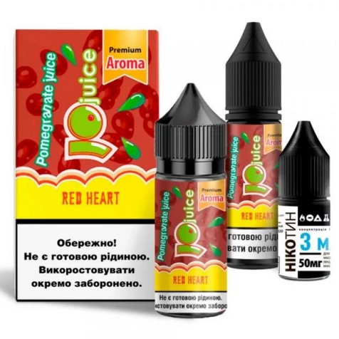 Набір Для Самозамісу JoJuice Premium Red Heart (Червоне Серце) 30 мл