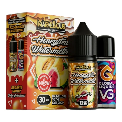 Набор Для Самозамеса Marvellous Brew Honeydew Watermelon (Ханейдью Арбуз) 30 мл
