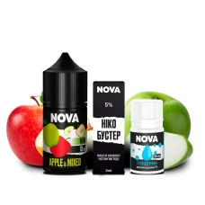 Набор Для Самозамеса Nova Apple Mixed (Яблочный Микс) 30 мл