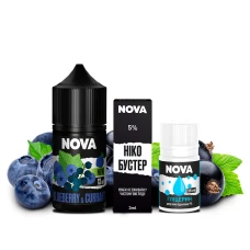 Набор Для Самозамеса Nova Blueberry Currant (Черника Смородина) 30 мл