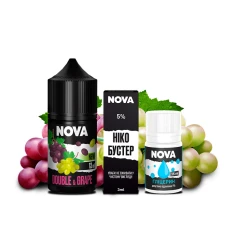 Набор Для Самозамеса Nova Double Grape (Двойной Виноград) 30 мл