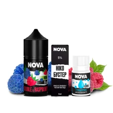 Набор Для Самозамеса Nova Double Raspberry (Двойная Малина) 30 мл