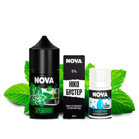 Набор Для Самозамеса Nova Spearmint (Мята) 30 мл