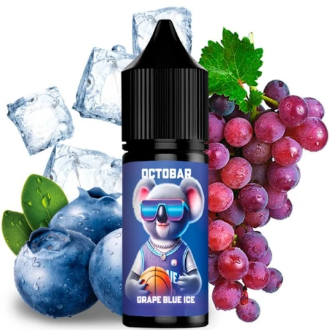 Набір Для Самозамісу Octobar Grape Blue Ice (Виноград Блю Лід) 15 мл