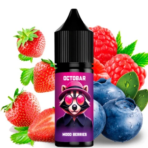 Набір Для Самозамісу Octobar Mood Berries (Муд Ягоди) 15 мл