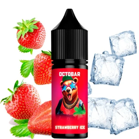 Набор Для Самозамеса Octobar Strawberry Ice (Клубника Лёд) 15 мл