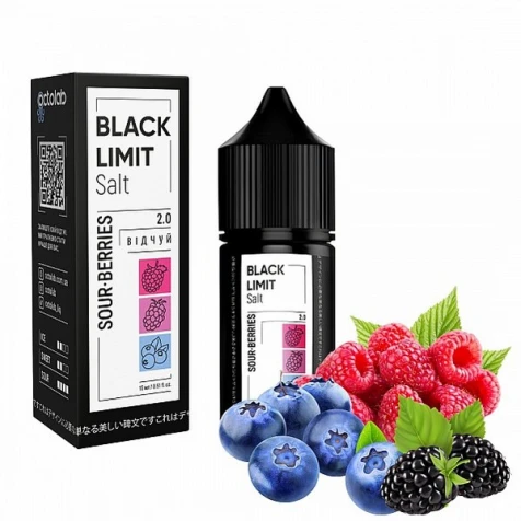 Набір Для Самозамісу Octobar Black Limit Sour Berries (Кислі Ягоди) 30 мл