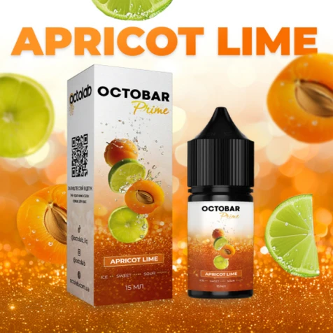 Набор Для Самозамеса Octobar Prime Apricot Lime (Абрикос Лайм) 30 мл