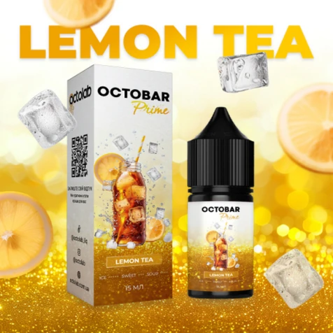 Набор Для Самозамеса Octobar Prime Lemon Tea (Лимон Чай) 30 мл
