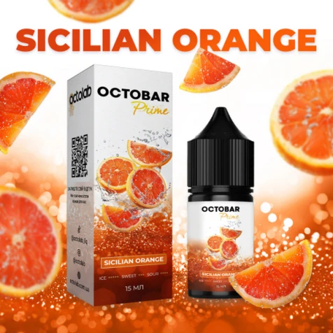 Набор Для Самозамеса Octobar Sicilian Orange (Сицилийский Апельсин) 30 мл
