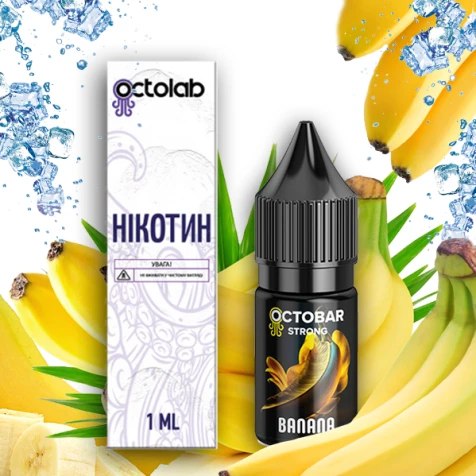 Набор Для Самозамеса Octobar Strong Banana (Банан) 10 мл