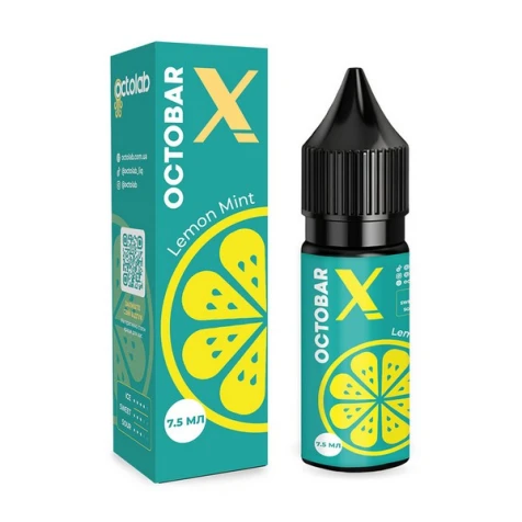 Набор Для Самозамеса Octobar X Lemon Mint (Лимон Мята) 15 мл
