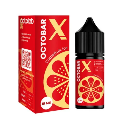 Набор Для Самозамеса Octobar X Grapefruit Ice (Грейпфрут Лёд) 30 мл