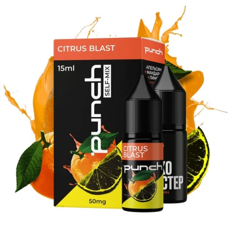 Набор Для Самозамеса Punch Citrus Blast (Цитрус Бласт) 15 мл
