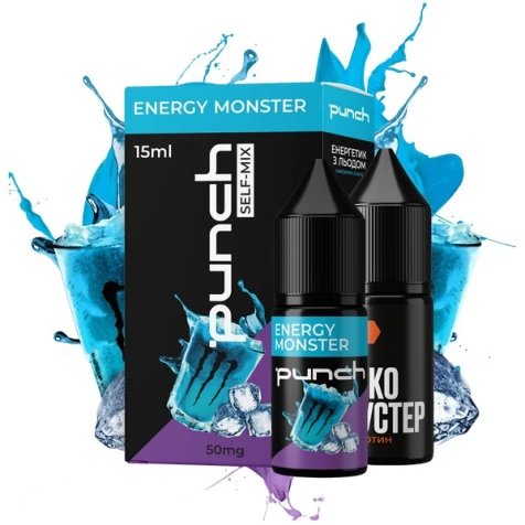 Набор Для Самозамеса Punch Energy Monster (Энерджи Монстр) 15 мл