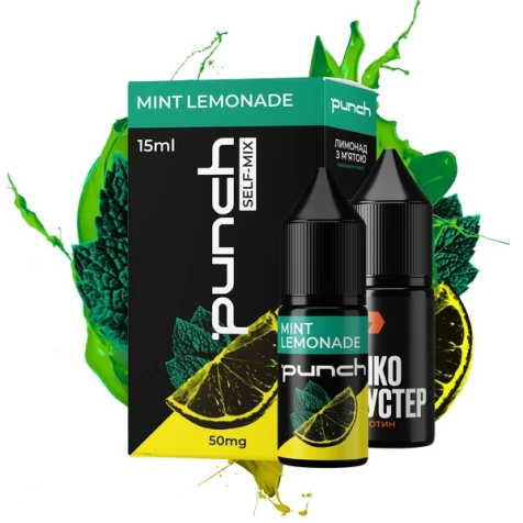 Набір Для Самозамісу Punch Mint Lemonade (М'ятний Лимонад) 15 мл