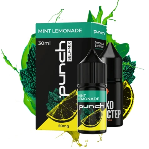Набор Для Самозамеса Punch Mint Lemonade (Мятный Лимонад) 30 мл