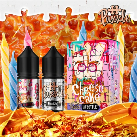 Набор Для Самозамеса Puzzle In Bottle Cheese Cake (Чизкейк) 30 мл
