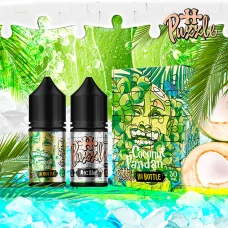 Набор Для Самозамеса Puzzle In Bottle Coconut Pandan (Кокос Пандан) 30 мл