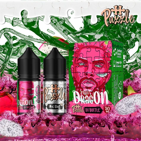 Набор Для Самозамеса Puzzle In Bottle Dragon Fruit (Драгон Фрут) 30 мл