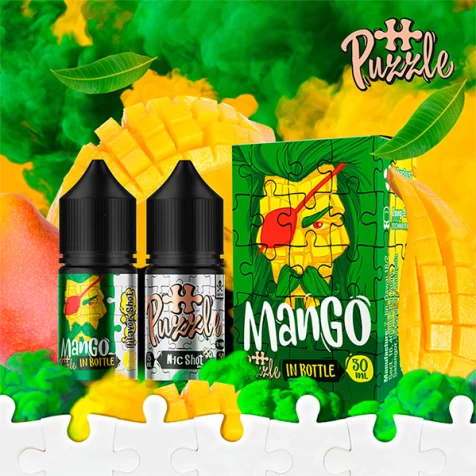 Набір Для Самозамісу Puzzle In Bottle Mango (Манго) 30 мл