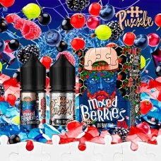 Набор Для Самозамеса Puzzle In Bottle Mixed Berries (Микс Ягод) 30 мл