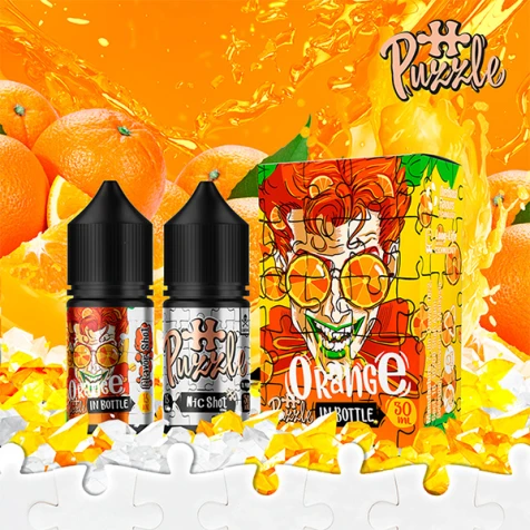 Набор Для Самозамеса Puzzle In Bottle Orange (Апельсин) 30 мл