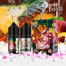 Набор Для Самозамеса Puzzle In Bottle Pineapple Peach (Ананас Персик) 30 мл