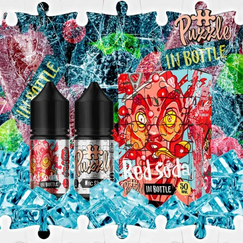 Набор Для Самозамеса Puzzle In Bottle Red Soda (Рэд Сода) 30 мл
