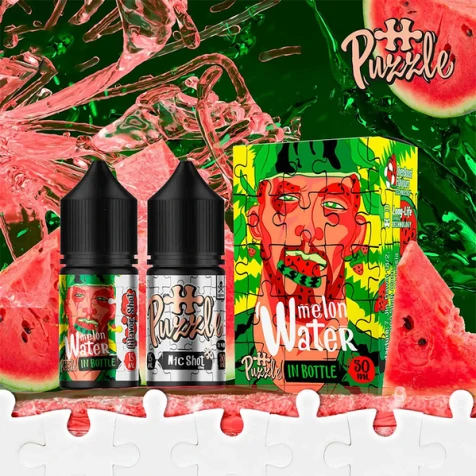 Набор Для Самозамеса Puzzle In Bottle Watermelon (Арбуз) 30 мл