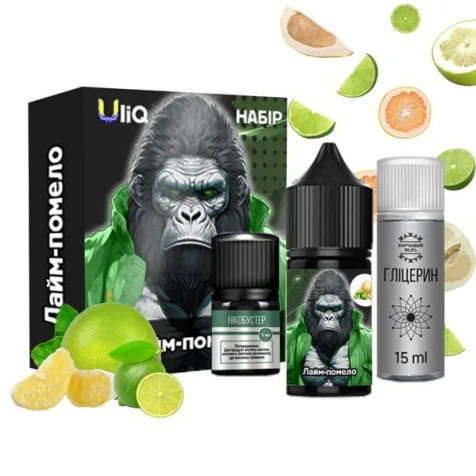 Набір Для Самозамісу Uliq Lime Pomelo (Лайм Помело) 30 мл