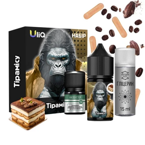 Набор Для Самозамеса Uliq Tiramisu (Тирамису) 30 мл