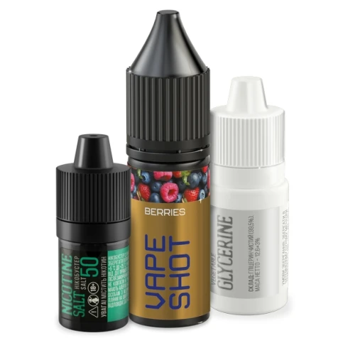 Набор Для Самозамеса Vape Shot Berries (Ягоды) 15 мл
