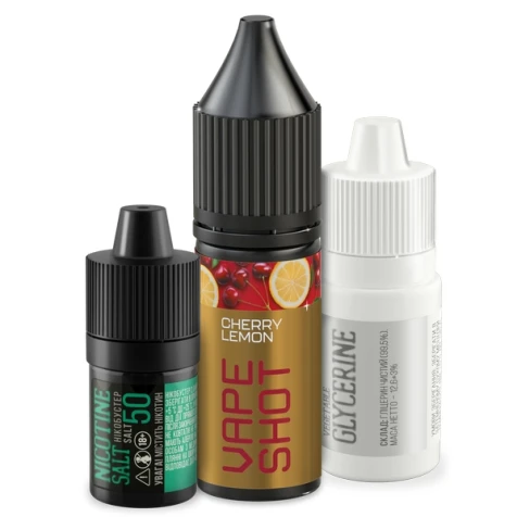 Набор Для Самозамеса Vape Shot Cherry Lemon (Вишня Лимон) 15 мл