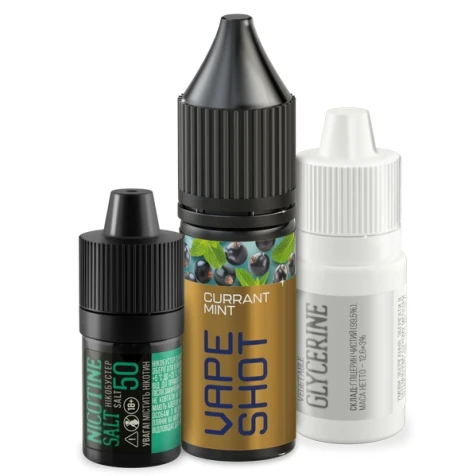 Набор Для Самозамеса Vape Shot Currant Mint (Смородина Мята) 15 мл