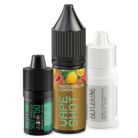 Набор Для Самозамеса Vape Shot Watermelon Raspberry (Арбуз Малина) 15 мл