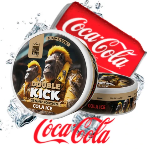 Бездымный табак Aroma King Double Kick Cola Ice (Кола Лёд)