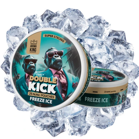 Бездымный табак Aroma King Double Kick Freeze Ice (Фризи Лёд)