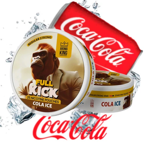 Бездымный табак Aroma King Full Kick Cola Ice (Кола Лёд)