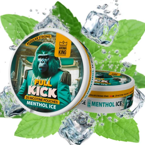 Бездымный табак Aroma King Full Kick Menthol Ice (Ментол Лёд)