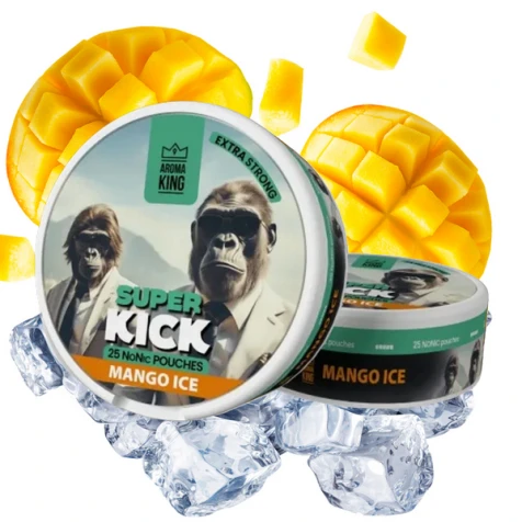 Бездымный табак Aroma King Super Kick Mango Ice (Манго Лёд)