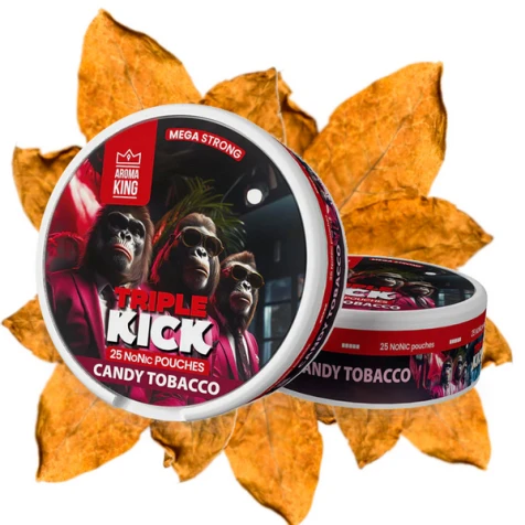 Бездимний тютюн Aroma King Triple Kick Candy Tobacco (Цукерка Тютюн)
