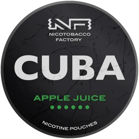 Бездымный табак Snus Cuba Apple Juice (Яблочный Сок)