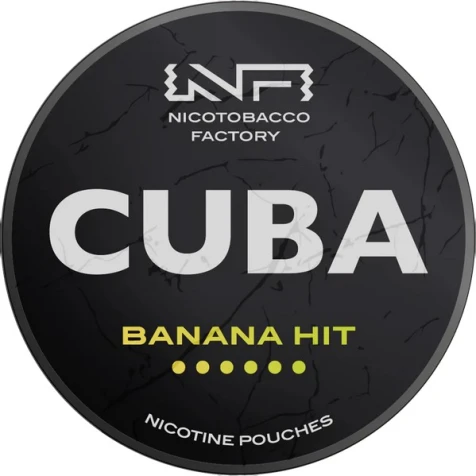 Бездымный табак Snus Cuba Banana Hit (Банана Хит)