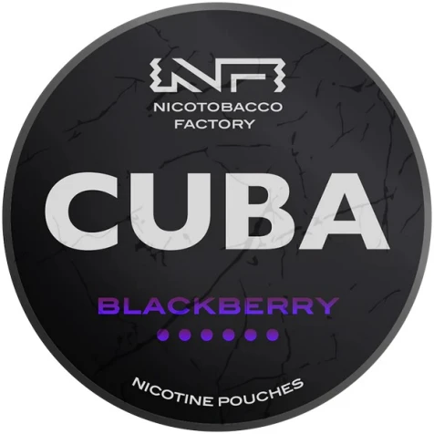 Бездымный табак Snus Cuba Blackberry (Ежевика)