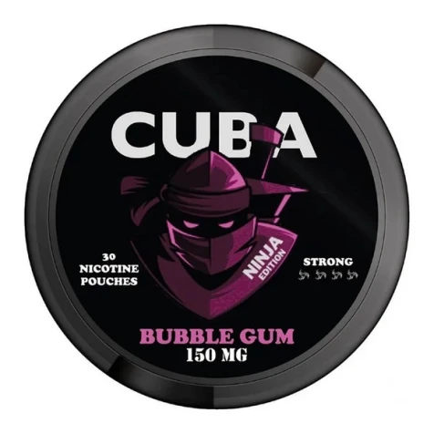 Бездымный табак Snus Cuba Ninja Bubble Gum (Баббл Гам)