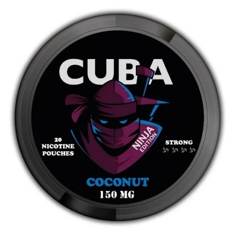 Бездымный табак Snus Cuba Ninja Coconut (Кокос)