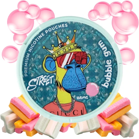 Бездымный табак Snus Street Bubble Gum (Баббл Гам)