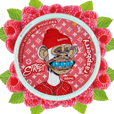 Бездымный табак Snus Street Raspberry (Малина)