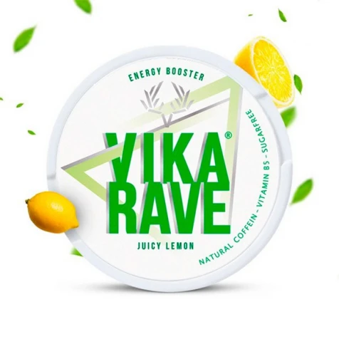 Snus Vika Rave Juicy Lemon (Соковитий Лимон)